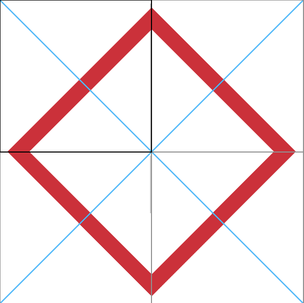 Healthcare BPO Diamond Icon Example